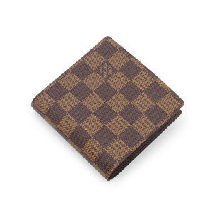 Louis Vuitton Portefeuille Marco Folding Wallet Damier Brown